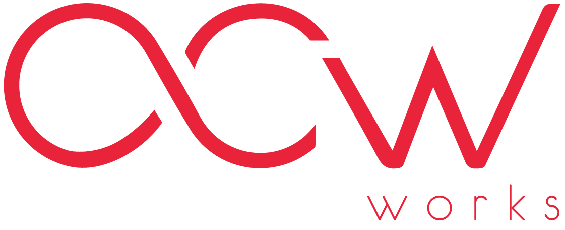 one click works logo